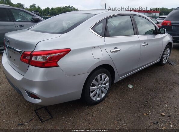 3N1AB7AP0GY250568 2016 NISSAN SENTRA Silver Tył prawy