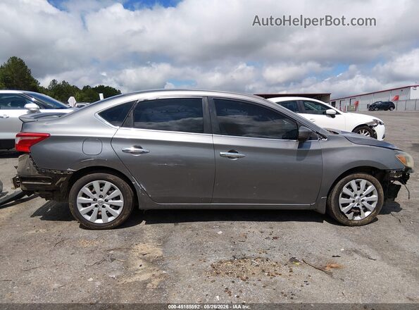 3N1AB7AP0GY272988 2016 NISSAN SENTRA Gray 