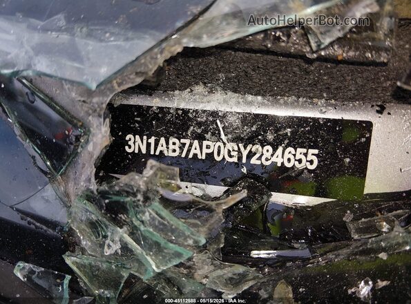 3N1AB7AP0GY284655 2016 NISSAN SENTRA Gray Engine compartment view