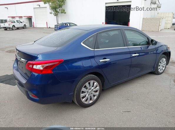 3N1AB7AP0GY315368 2016 NISSAN SENTRA Blue Trasero derecho