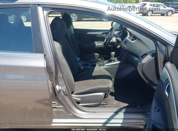 3N1AB7AP0GY316925 2016 NISSAN SENTRA Серый Вид салона спереди