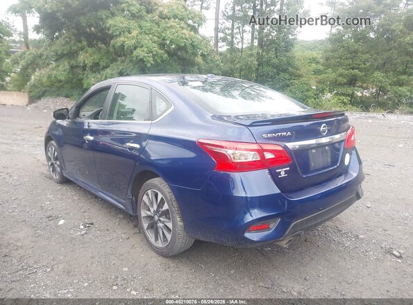 3N1AB7AP0GY325219 2016 NISSAN SENTRA Blue Tył lewy