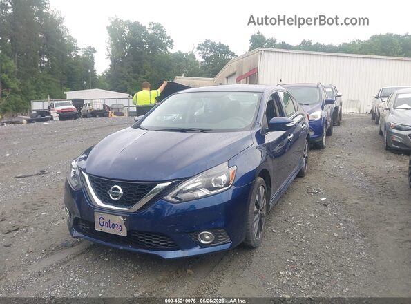 3N1AB7AP0GY325219 2016 NISSAN SENTRA Blue Przód lewy
