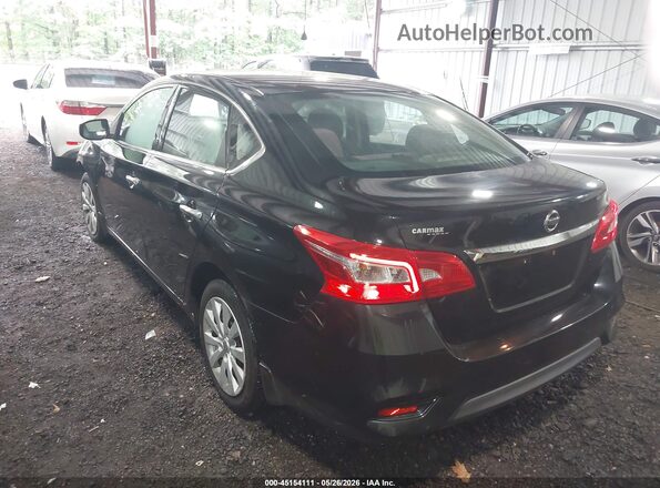 3N1AB7AP0GY331022 2016 NISSAN SENTRA Черный Задняя левая четверть