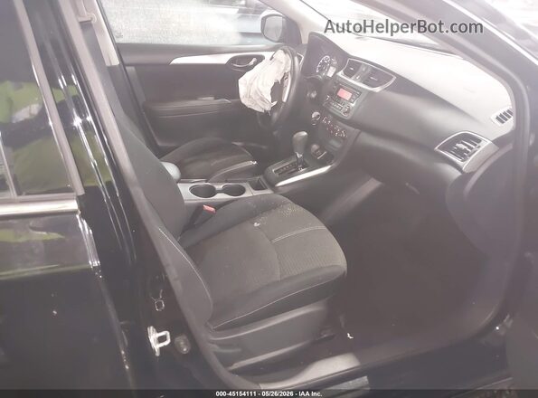 3N1AB7AP0GY331022 2016 NISSAN SENTRA Черный Вид салона спереди