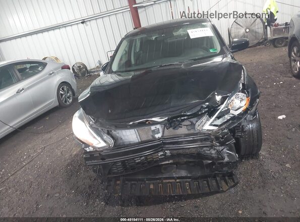 3N1AB7AP0GY331022 2016 NISSAN SENTRA Черный Вид задней части салона