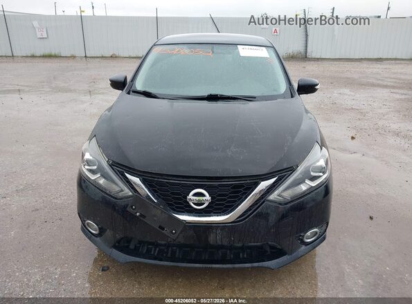3N1AB7AP0GY339301 2016 NISSAN SENTRA Black წინა ხედი