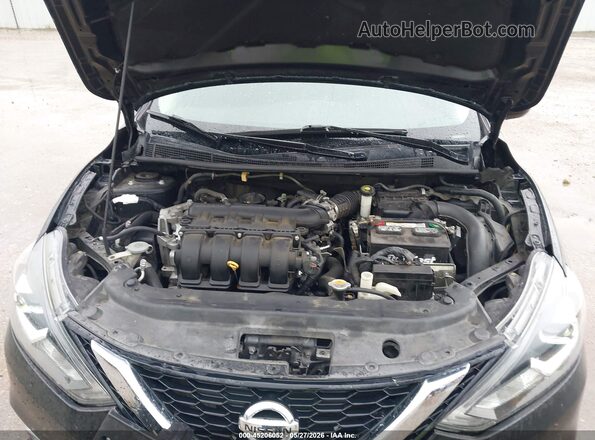 3N1AB7AP0GY339301 2016 NISSAN SENTRA Black უკანა ხედი