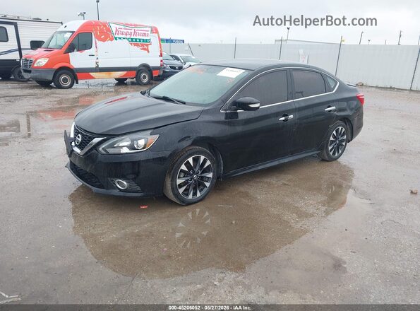 3N1AB7AP0GY339301 2016 NISSAN SENTRA Black წინა მარცხენა ხედი სამი მეოთხედიდან