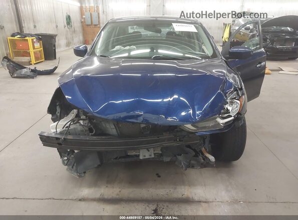 3N1AB7AP0HL666084 2017 NISSAN SENTRA Blue Դիմացի տեսք