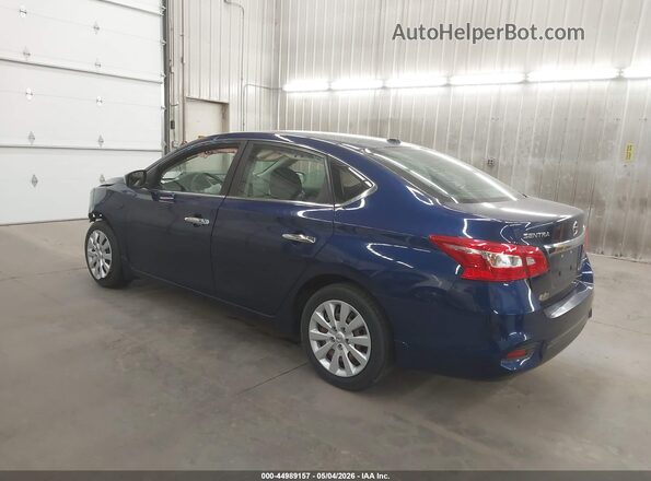3N1AB7AP0HL666084 2017 NISSAN SENTRA Blue Հետևի ձախ