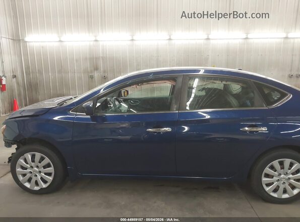 3N1AB7AP0HL666084 2017 NISSAN SENTRA Blue 