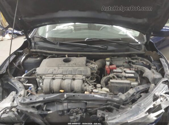 3N1AB7AP0HL666084 2017 NISSAN SENTRA Blue Հետևի տեսք