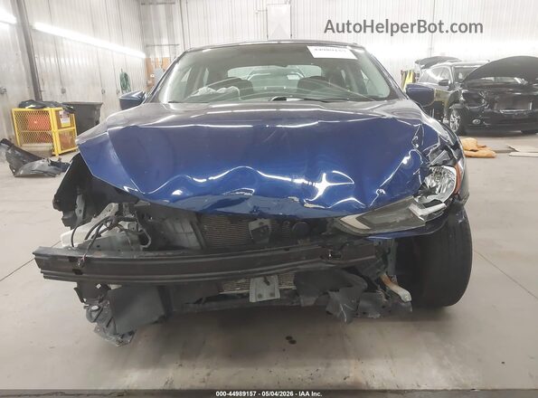 3N1AB7AP0HL666084 2017 NISSAN SENTRA Blue Սալոնի հետևի տեսք