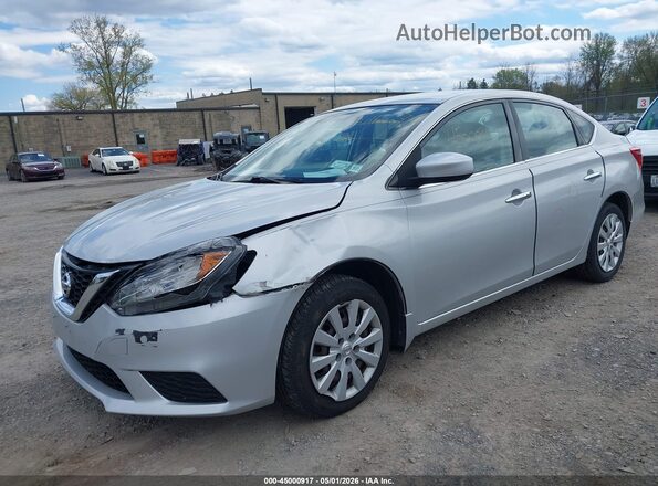3N1AB7AP0HL718703 2017 NISSAN SENTRA Серебряный 