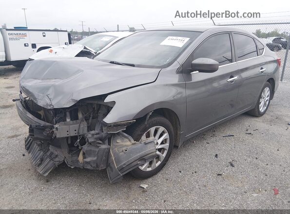 3N1AB7AP0JY213172 2018 NISSAN SENTRA Gray 