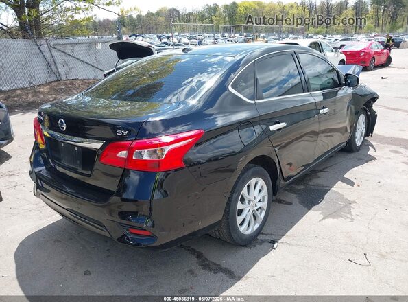 3N1AB7AP0JY238993 2018 NISSAN SENTRA Black Հետևի աջ