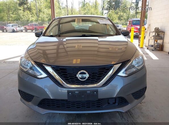 3N1AB7AP0JY315149 2018 NISSAN SENTRA Серый Вид щитка приборов