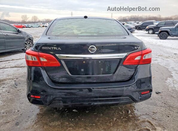 3N1AB7AP0JY323932 2018 NISSAN SENTRA Black Rear view