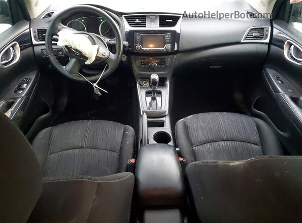 3N1AB7AP0JY323932 2018 NISSAN SENTRA Black Dashboard view