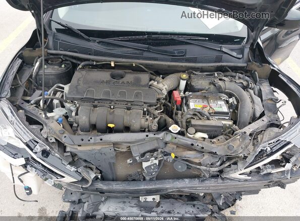 3N1AB7AP0KL605051 2019 NISSAN SENTRA Black Rear view