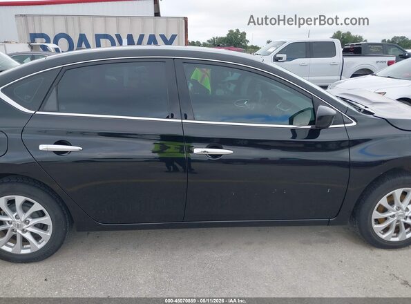 3N1AB7AP0KL605051 2019 NISSAN SENTRA Black 360 interior view