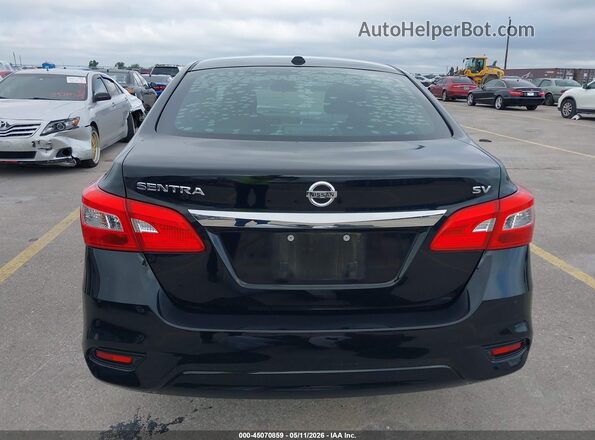 3N1AB7AP0KL605051 2019 NISSAN SENTRA Black 