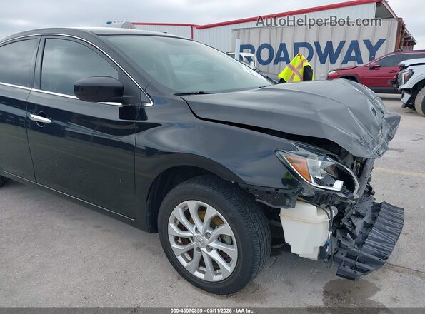 3N1AB7AP0KL605051 2019 NISSAN SENTRA Black 