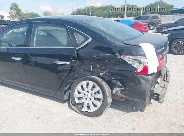 3N1AB7AP0KY229874 2019 NISSAN SENTRA Black Vista frontal
