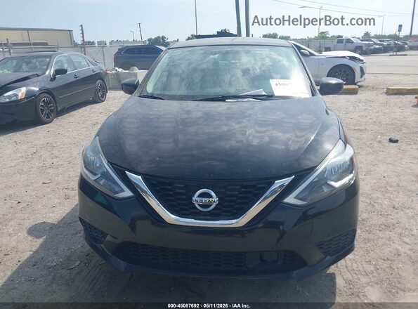 3N1AB7AP0KY229874 2019 NISSAN SENTRA Black Vista interior trasera