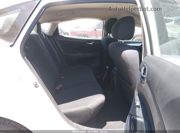 3N1AB7AP0KY247291 2019 NISSAN SENTRA White Vista de la etiqueta del VIN