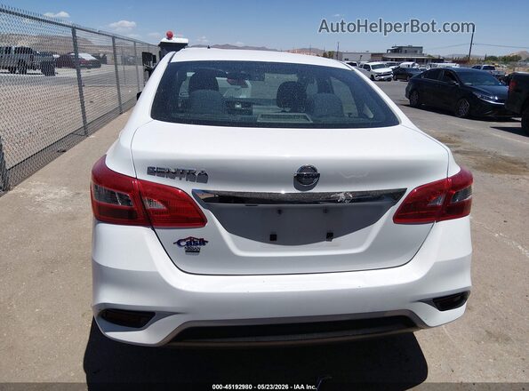 3N1AB7AP0KY247291 2019 NISSAN SENTRA White 