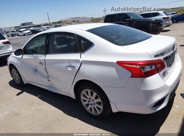 3N1AB7AP0KY247291 2019 NISSAN SENTRA White Vista interior de 360 grados