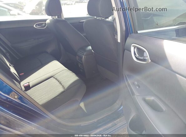 3N1AB7AP0KY256959 2019 NISSAN SENTRA Blue Вид наклейки з VIN-кодом