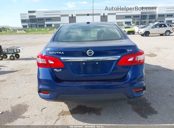 3N1AB7AP0KY256959 2019 NISSAN SENTRA Blue 