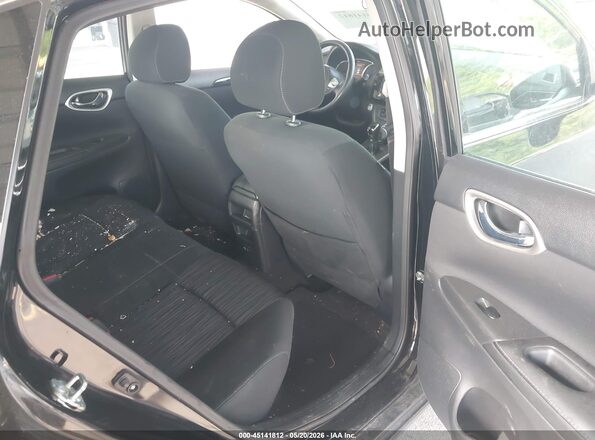 3N1AB7AP0KY291386 2019 NISSAN SENTRA Черный Вид наклейки с VIN-кодом