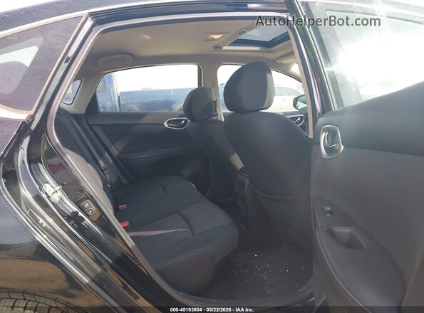 3N1AB7AP0KY318893 2019 NISSAN SENTRA Black Widok naklejki z numerem VIN
