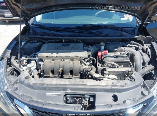 3N1AB7AP0KY372372 2019 NISSAN SENTRA Black Rear view