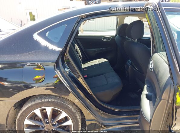 3N1AB7AP0KY372372 2019 NISSAN SENTRA Black VIN sticker view
