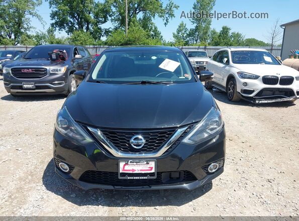 3N1AB7AP0KY372372 2019 NISSAN SENTRA Black Instrument cluster view