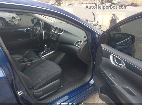 3N1AB7AP0KY404155 2019 NISSAN SENTRA Blue Սալոնի դիմացի տեսք