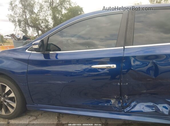 3N1AB7AP0KY404155 2019 NISSAN SENTRA Blue Դիմացի տեսք