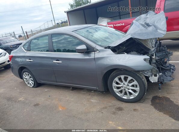 3N1AB7AP0KY415088 2019 NISSAN SENTRA Серый 