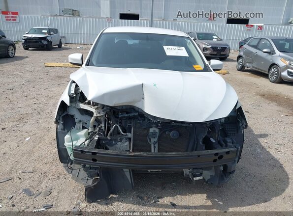 3N1AB7AP0KY418962 2019 NISSAN SENTRA White Widok wnętrza z tyłu