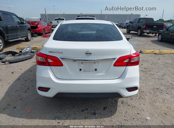 3N1AB7AP0KY418962 2019 NISSAN SENTRA White 