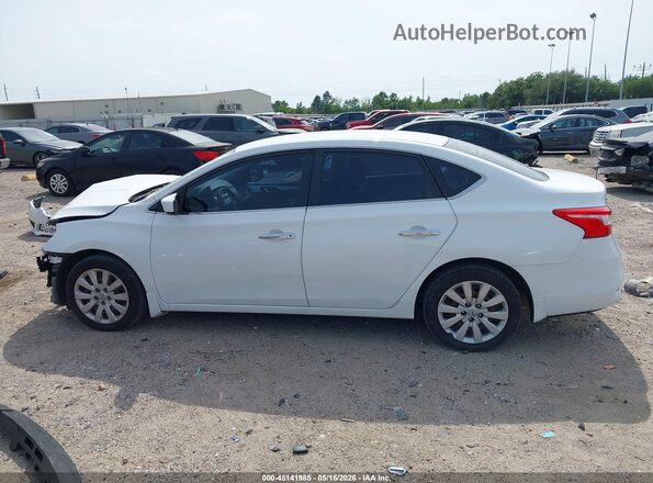 3N1AB7AP0KY418962 2019 NISSAN SENTRA White 