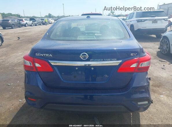 3N1AB7AP0KY436281 2019 NISSAN SENTRA Blue 