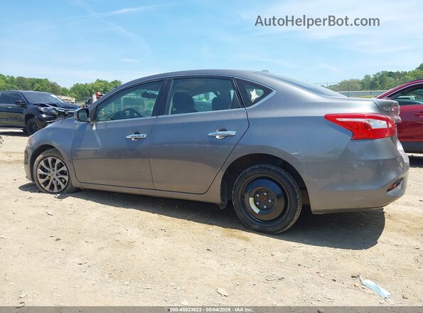 3N1AB7AP0KY453548 2019 NISSAN SENTRA Gray 