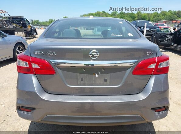 3N1AB7AP0KY453548 2019 NISSAN SENTRA Gray 