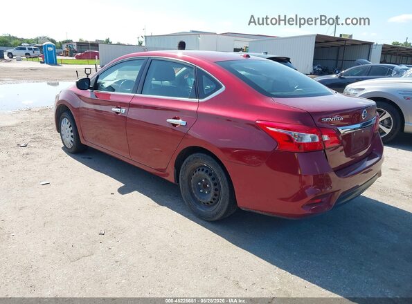 3N1AB7AP1GL640561 2016 NISSAN SENTRA Red Tył lewy